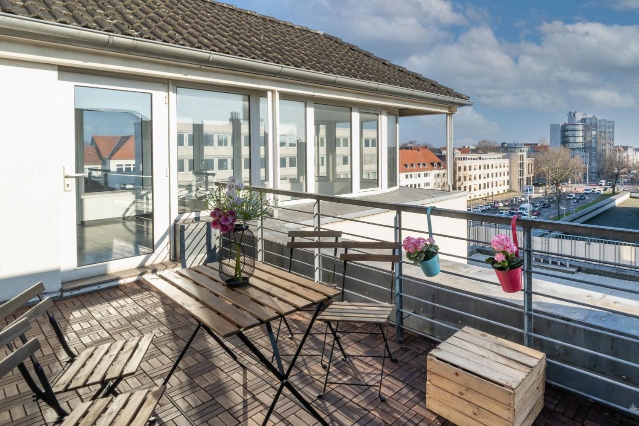 Апартаменти Stylisches Penthouse Zentral Balkon 75M2 Nflx Ганновер Екстер'єр фото